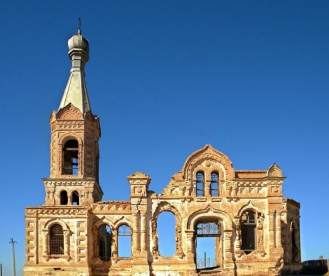 Церковь трех святых села Большой Могой